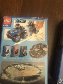 7 Unopened Lego  Racers 8358 (4), 8359(2) And 8360 2003