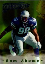 1995 Collector's Edge Excalibur #RR1 Sam Adams Rookie Roundtable Sword and Stone