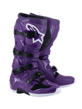 Alpinestars 2012025-38-10 Tech 7 Boots Purple - Size 10