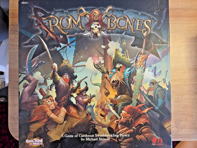 Rum & Bones CMON Brettspiel Rollenspiel
