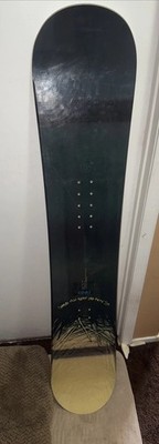 GNU Carbon High Beam Series Snowboard Deck 156 cm Hand Built In the U.S.A.