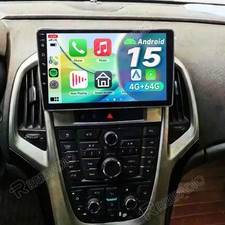 4+64G Carplay Android 15 Autoradio Für Opel Astra J 2010-2014 GPS Navi WiFi DSP