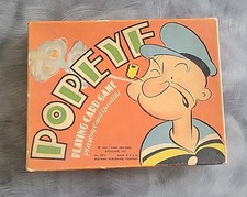 Vintage 1937 Popeye Playing Card Game King Features Whitman Publishing Co 3070
