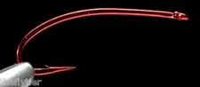DAIICHI D1273 "Red Chironomid Hook" Fly Tying 1273 Hooks sz 22