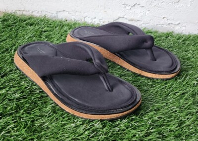 rag & bone Black Leather Parker thong sandal Rag & Bone Parker Thong Black Leather Sandal, Flip Flop Size  main image 4