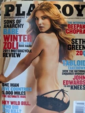March 2011 Playboy Magazine March 2011 Winter Zoli