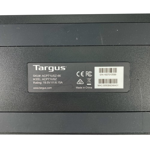 Targus ACP71USZ Universal USB 3.0 HDMI Doppelt Video Laptop Dockingstation - Bild 9 von 9