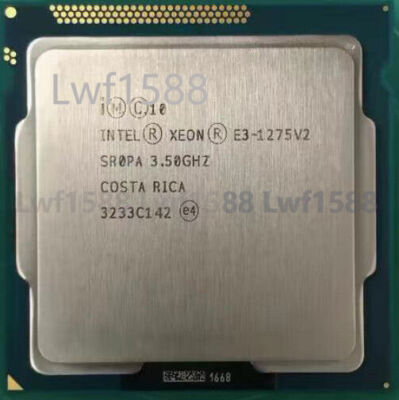 Intel Xeon E3-1275 V2 4-core 8-thread 3.5GHz SR0PA LGA1155 CPU processor 