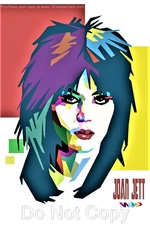 JOAN JETT Runaways Blackhearts 12"x18"Photo Poster Concert