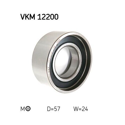 1X Spannrolle, Zahnriemen Skf Vkm 12200 Passend FüR CitroËN Fiat Lancia-image