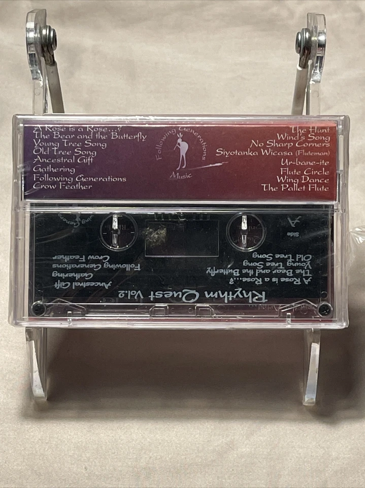 Rhythm Quest: Native American Style Flute Vol. 2 Cassette Tape - Image 3 of 3