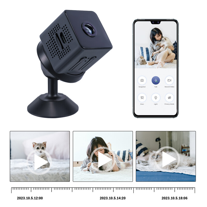 X1 Mini Indoor 1080P WiFi Security Camera with Motion Detection HD Night Vison