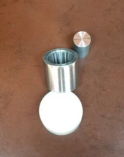 .9" COIN RING 7° DIE SET FOR SWEDISH WRAP (SW) EXTRUSION DIE ADD ON PUSH ROD