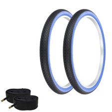 PRO TIRES 26 x 2.125 Black/Blue G-5009 W/TUBES