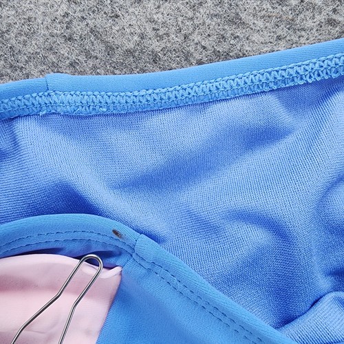 Disney Stitch Bikini Bottom Womens Small Blue Tropical Swimwear - Picture 4 of 7