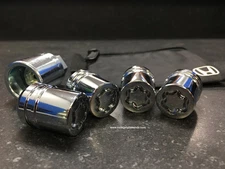 Genuine Honda Wheel Lock Set OEM! NEW! 08W42-SNA-102 - READ LISTING!!!
