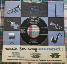 Vintage 45 The Platters The Sound And The Fury Mercury 71427X45 '59