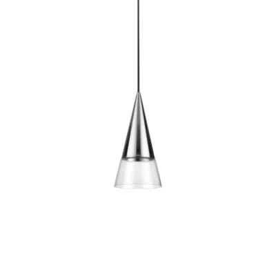 Ideal Lux CONO SP1 CROMO Mod. 321462 Lampada A Sospensione 1 Luce