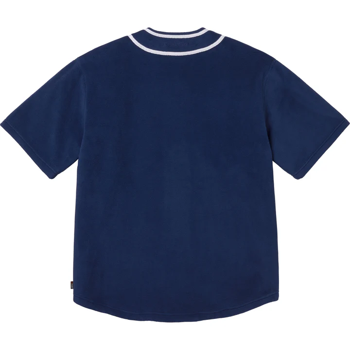 ウェア L Supreme Polartec Baseball Jersey Black Supreme Mitchell & Ness Wool Baseball Jersey | Black | FARFETCH