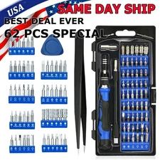 62X Computer Repair Kit Set Tool Laptop PC Precision Screwdriver Torx Smartphone
