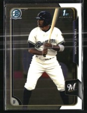 Trent Clark 2015 Bowman Chrome RC #34  Baseball Card