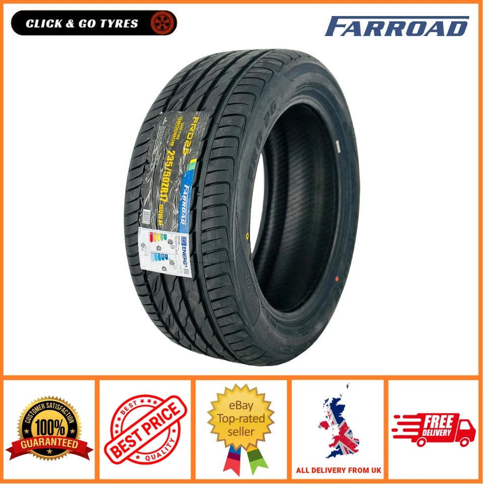 4 x 235/50ZR17 FARROAD FRD26 100W XL - High Performance - 235 50 17 - 2355017 - Image 2 of 4