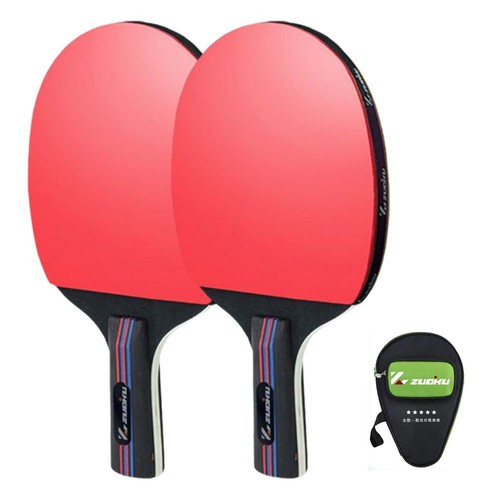 Raqueta de Ping Pong Profesional de Goma Alta Elástica para Principiantes X8H7