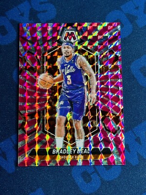 2023-24 Panini Mosaic Basketball Bradley Beal Pink Swirl Prizm 16/18 Suns