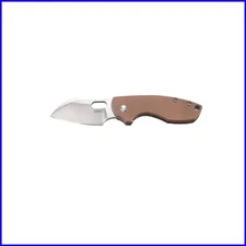 Satin Finish Pilar Copper Folding Knife: Lightweight & Durable EDC for Outdoors