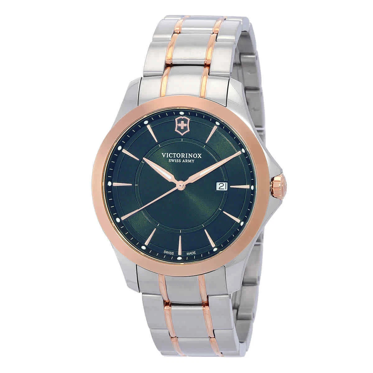 Victorinox Alliance Quartz Green Dial Men's Watch 241913 | eBay