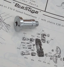 New Old Stock Simplex Bicycle Mounting Bolt  