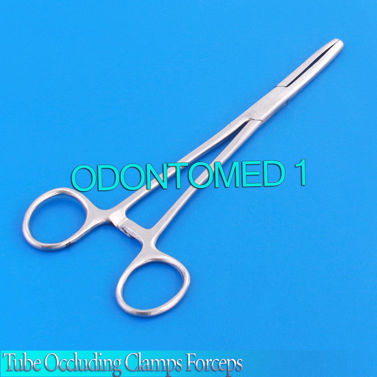 1 Tube Occluding Clamp - 7 Smooth Jaws, Locking Surgical Instrument For General Surgery 11 thumbnail image