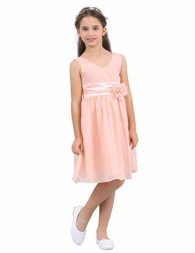 Formal Girls Bridesmaid Dresses Wedding Party Ball Prom Gown Long Cocktail Dress - Picture 83 of 116