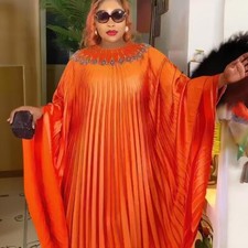 Women Dress African Kaftan Loose Turkey Dashiki Robe Oversize Evening Caftan New