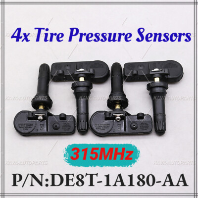 Motorcraft TPMS Direct Fit No Programming Ford Motorcraft S (Set Of 4) - DE8T-1A180 Tire Pressure Monitoring System Tpms Sensor