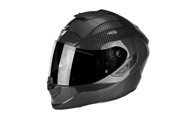 tama/ño XL Scorpion Moto Casco Exo 1400/ Air Carbon Solid color negro
