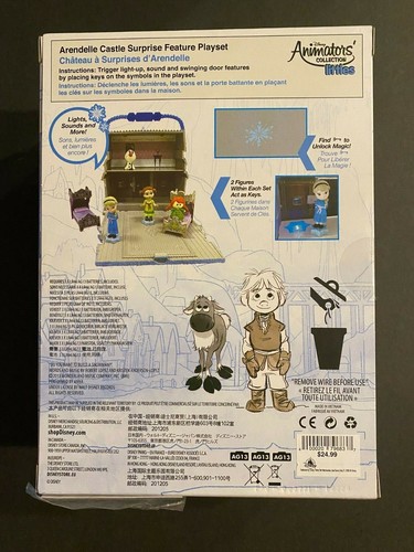 Disney Animators’ Collection Little's Anna & Elsa Frozen Mini Doll Play Set New - Picture 4 of 10