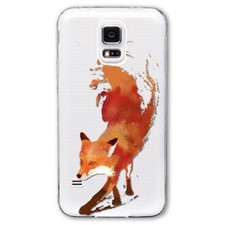 Custodia protettiva scarabocchio Samsung Galaxy S5 cover case fantasia slim bumper #490