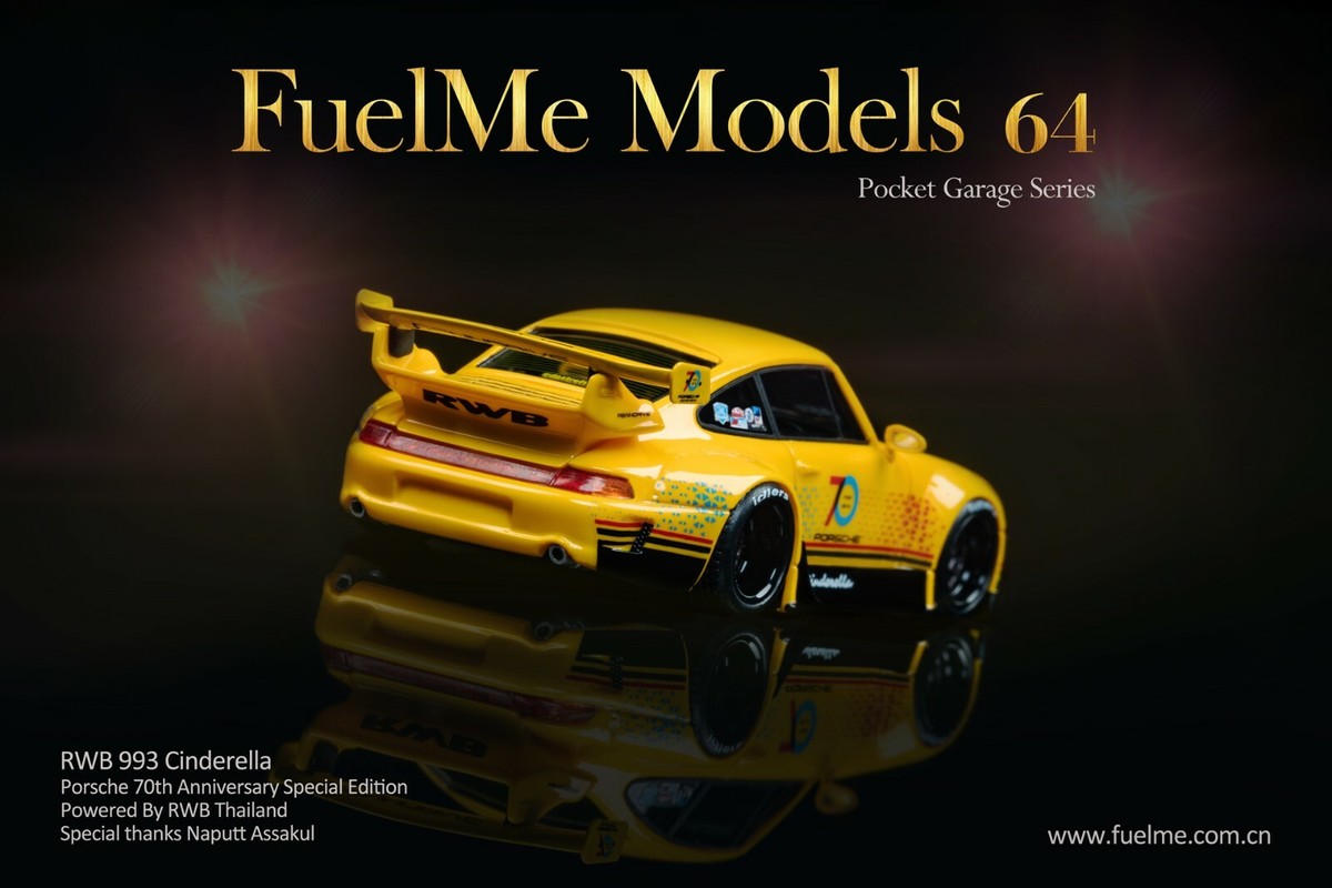 FuelMe 1/64 RAUH-Welt BEGRIFF RWB Porsche 911 (993) “Cinderella