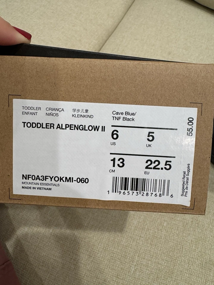 学步儿童 Alpen Glow II,North Face,全新 — 第 4/4 张图片