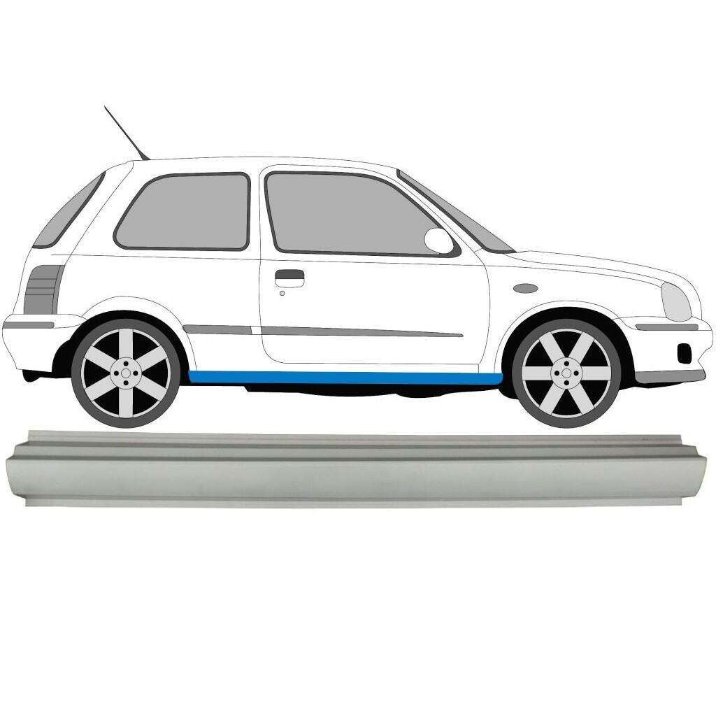 MICRA K11 1992-2003 3/5 DOOR SILL REPAIR PANEL ROCKER PANEL RIGHT = LEFT
