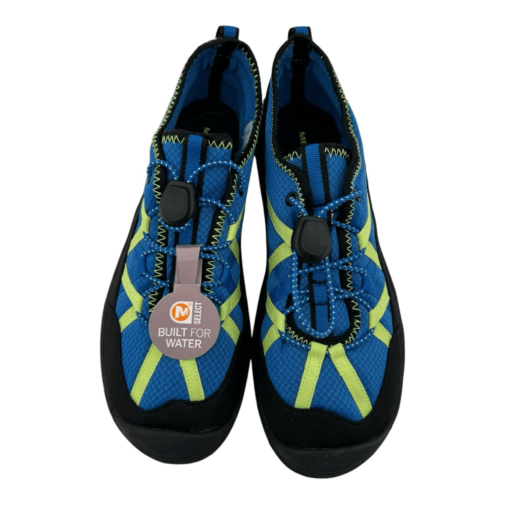 Sandali sneaker Merrell unisex bambini Hydro Lagoon escursionismo acqua blu nuovi con etichette taglia 5M