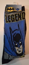 NEW VINTAGE BATMAN SOCKS  ONE SIZE FITS MOST 