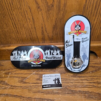 Looney Tunes Mel Blanc Voice Watch - Daffy Duck watch face - Needs new Batteries