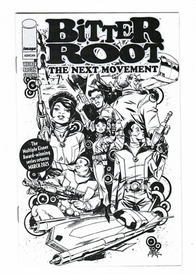 BITTER ROOT THE NEXT MOVEMENT  #1  ASHCAN  (INCENTIVE)  IMAGE  COMICS  STOCK IMG