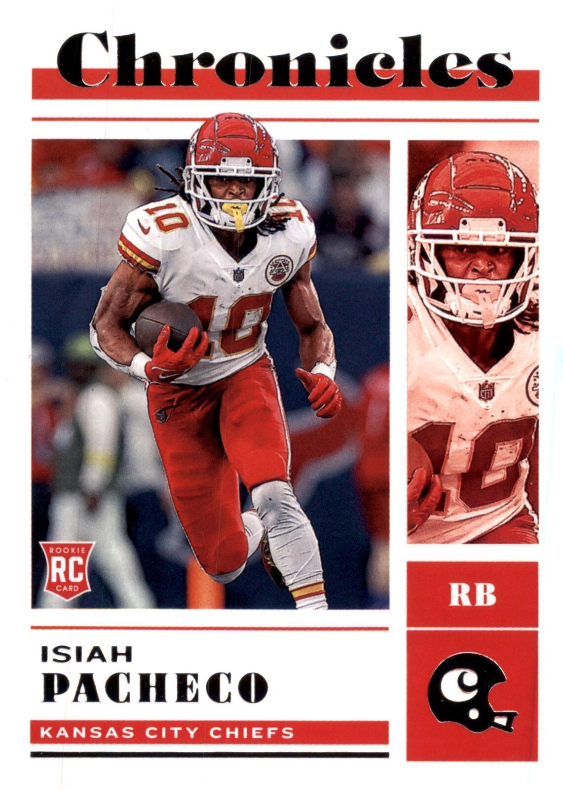 2022 Panini Chronicles Isiah Pacheco Rookie Card #36