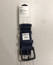 Nike Youth Navy Blue Adjustable Belt 20"-34"