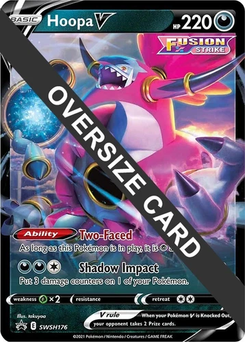 Hoopa V SWSH176 Jumbo Cards
