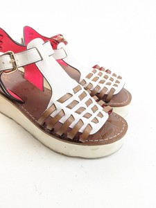 huarache platform sandals