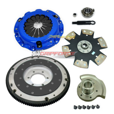 FX HD STAGE 4 CLUTCH KIT+ALUMINUM FLYWHEEL+BALANCE WEIGHT for MAZDA RX-7 TURBO